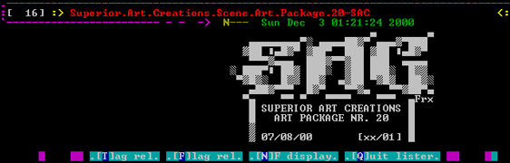P.O.R. View ANSI art in SecureCRT